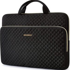 BAGSMART Laptop Sleeve for 15-inch MacBook Air/Pro, Laptop Carrying Case